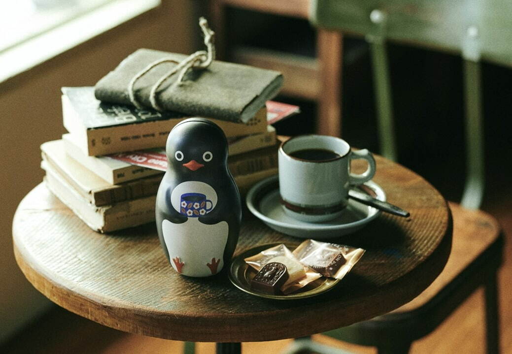 morozoff_喫茶企鵝_企鵝造型罐裝巧克力