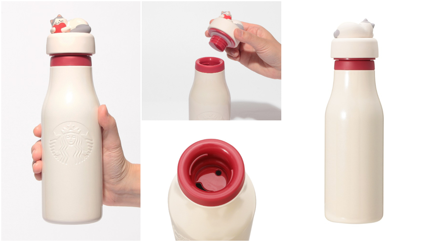 日本星巴克_STARBUCKS_HAVE A LOVELY DAY_バレンタイン 2025 ステンレスロゴボトル_情人節 2025 不鏽鋼 LOGO 隨身瓶