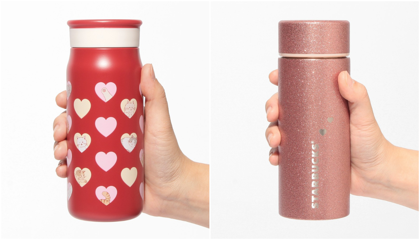 日本星巴克_STARBUCKS_HAVE A LOVELY DAY_バレンタイン 2025 ステンレスボトル_情人節 2025 不鏽鋼隨身瓶