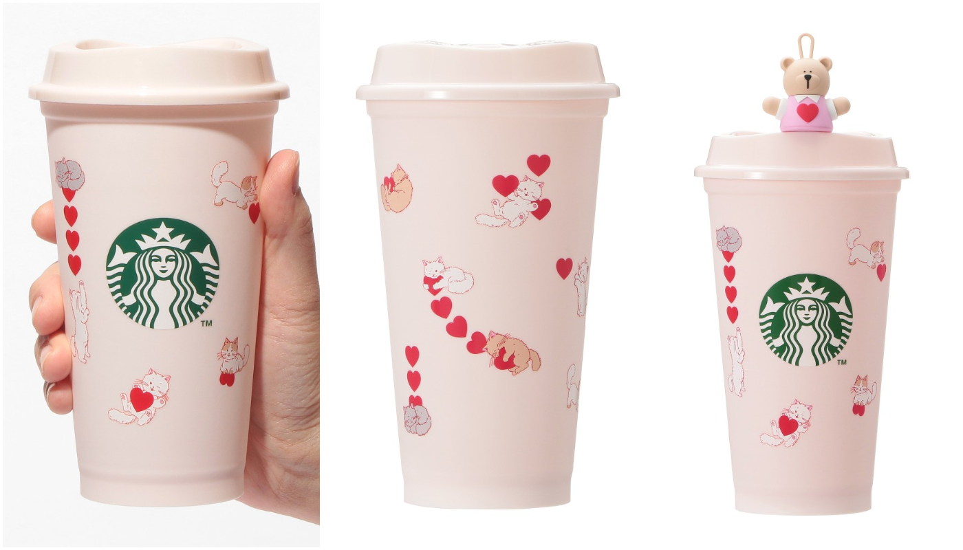 日本星巴克_STARBUCKS_HAVE A LOVELY DAY_ バレンタイン 2025 リユーザブルカップ_情人節 2025 可重複利用環保杯