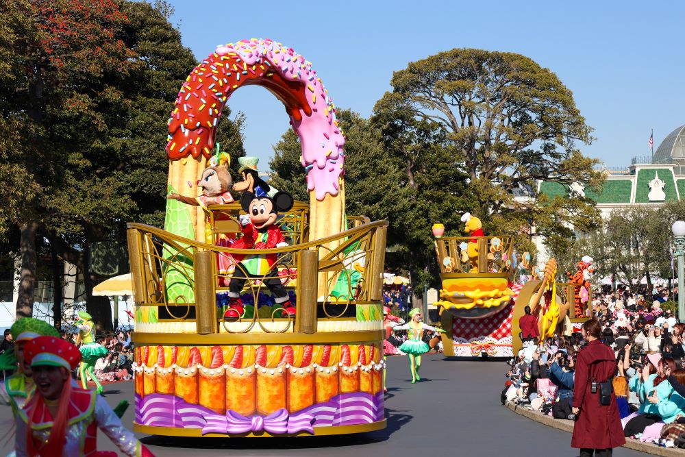 東京迪士尼樂園_tokyo disney land_「繽紛甜點時刻!」遊行表演
