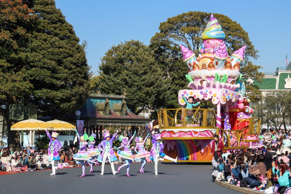 東京迪士尼樂園_tokyo disney land_「繽紛甜點時刻!」遊行表演