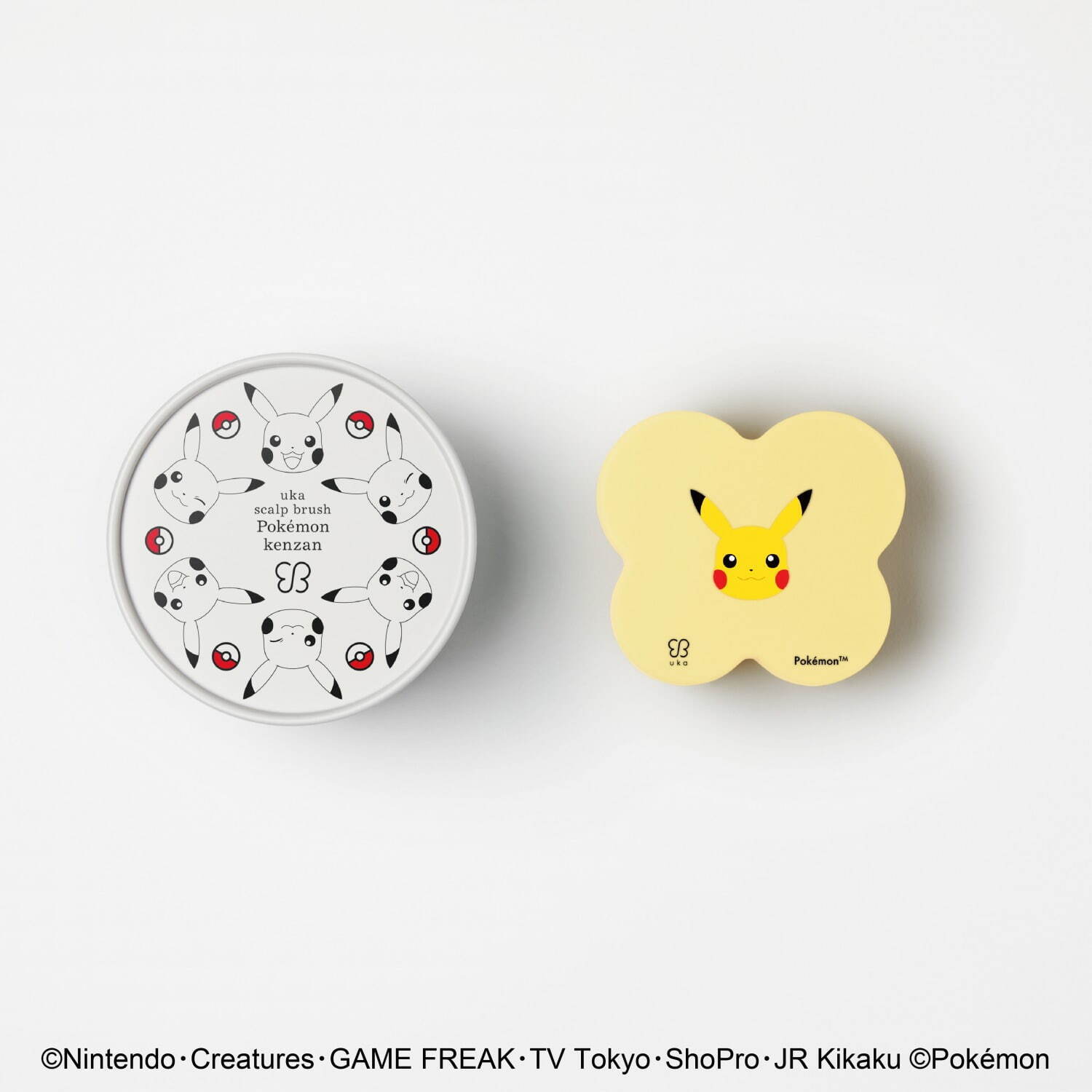 uka×皮卡丘聯名第二彈   舒活頭皮按摩刷