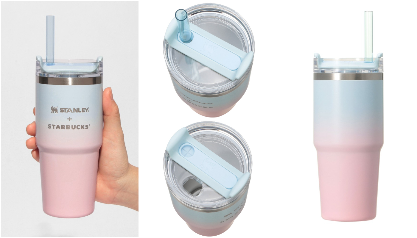 日本星巴克_STARBUCKS_sakura daytime_SAKURA2025SAKURA2025 3WAY ステンレスタンブラー STANLEY ペールピンク／櫻花 2025 3WAY 不鏽鋼隨行杯 STANLEY 淡粉色
