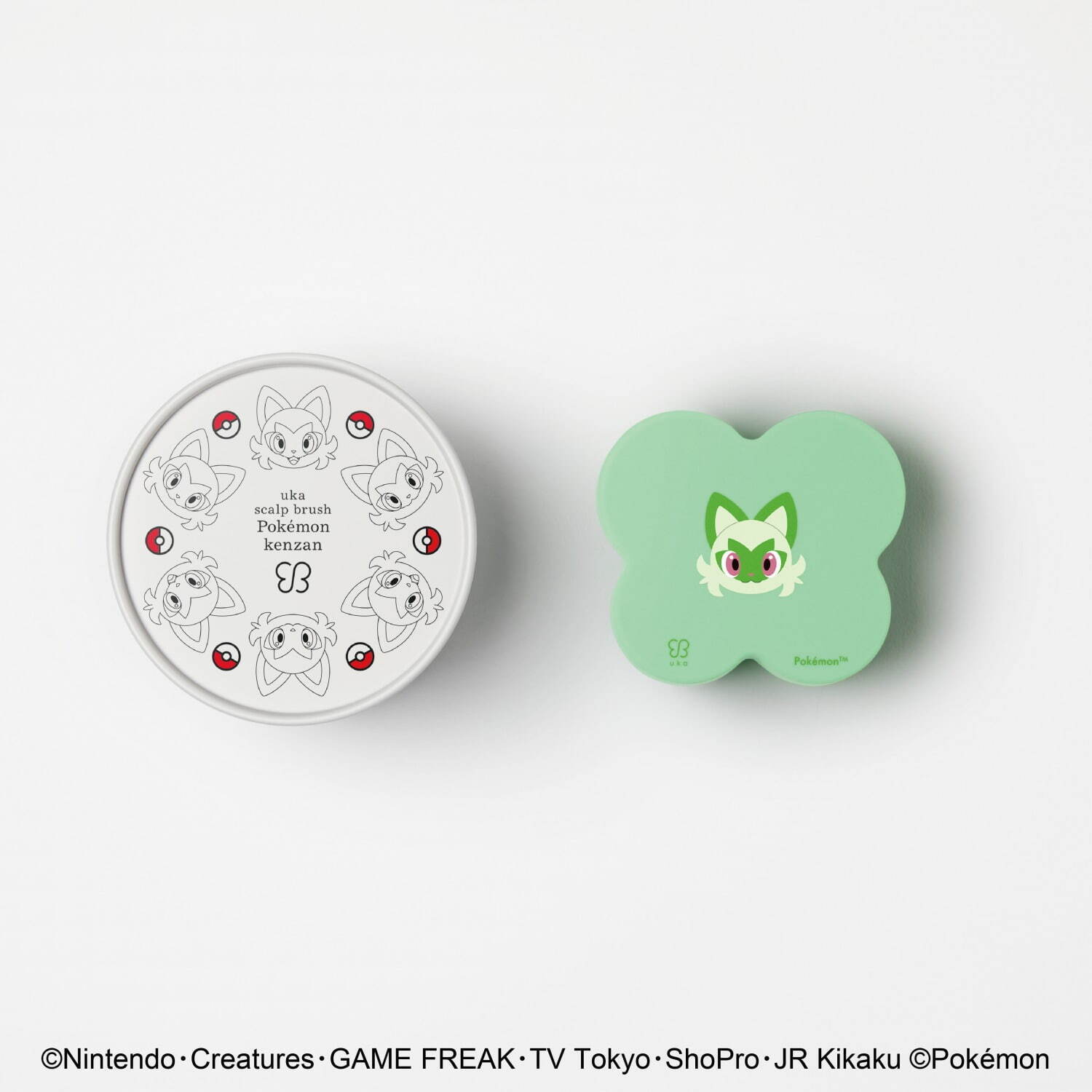 uka×寶可夢聯名第二彈   舒活頭皮按摩刷