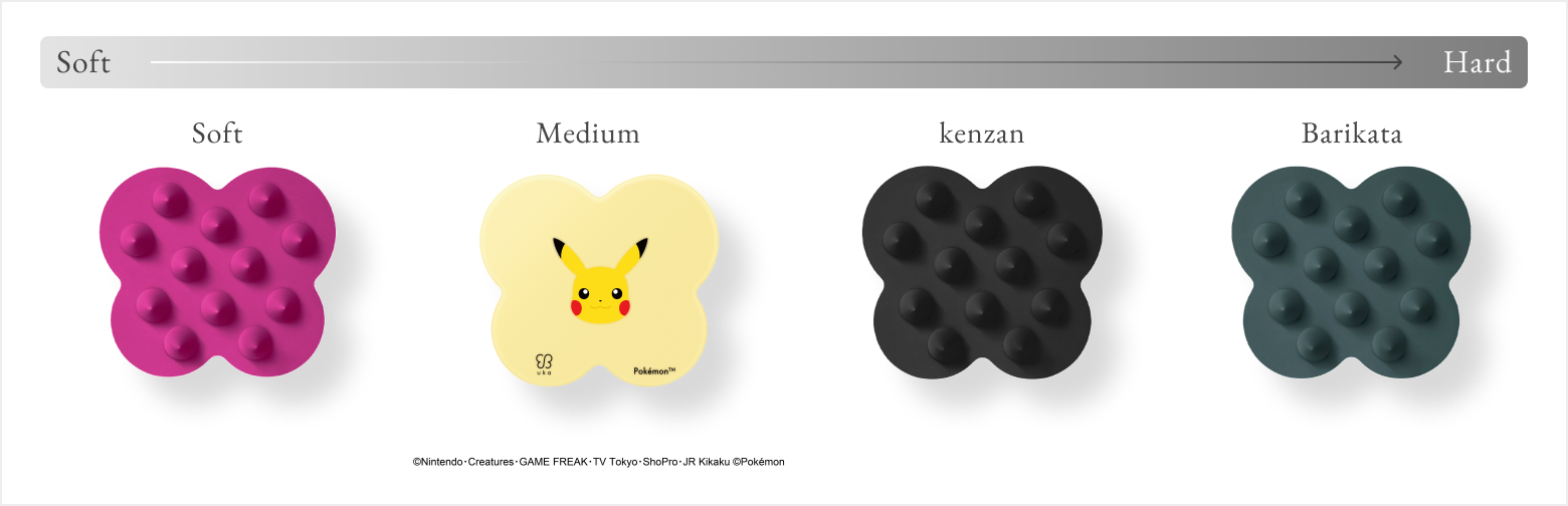 uka×皮卡丘聯名第二彈   舒活頭皮按摩刷