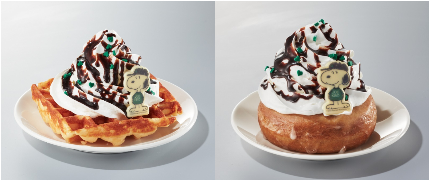 สตาร์บัคส์_ชาร์ลี_บราวน์_ตระกูลชาร์ลีบราวน์_ขนมหวาน_JOY KIND SNOOPY แพนเค้กแบบอเมริกัน_โดนัท