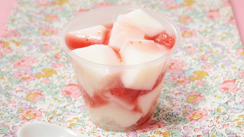 LAWSON_Uchi Café_新春新作_草莓甜點_草莓煉乳蕨餅