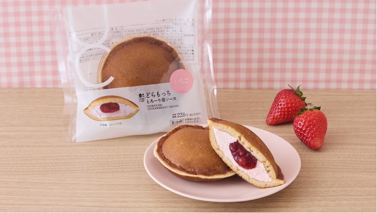 LAWSON_Uchi Café_新春新作_草莓甜點_草苺奶油醬銅鑼燒