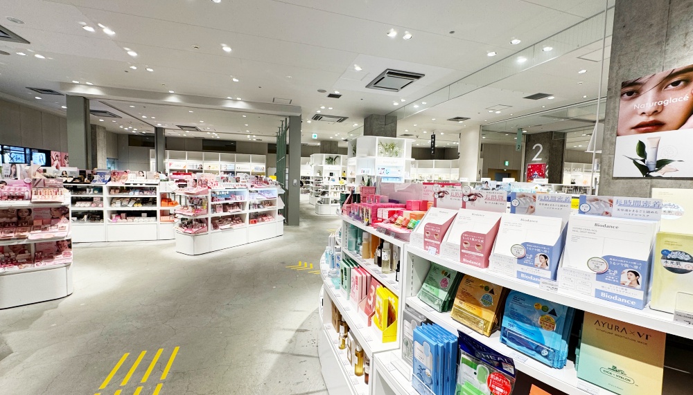 銀座LOFT_GOODS TOP3_美妝保養類_樓層照片