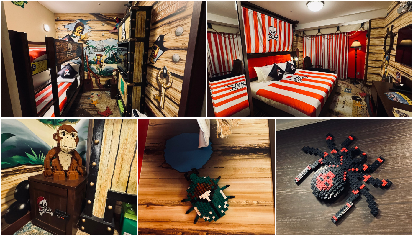 樂高樂園酒店_LEGO LAND hotel_海盜客房