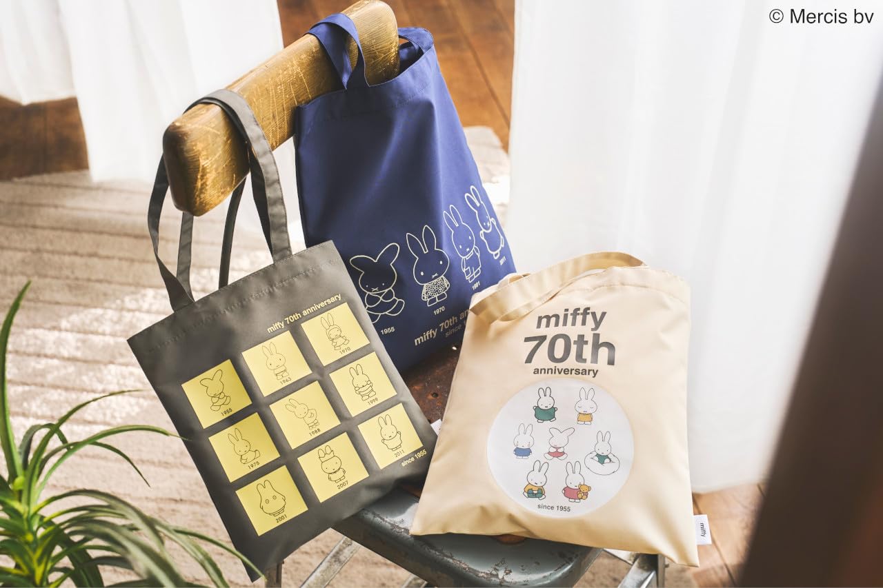 miffy米飛兔托特包大中小三入組