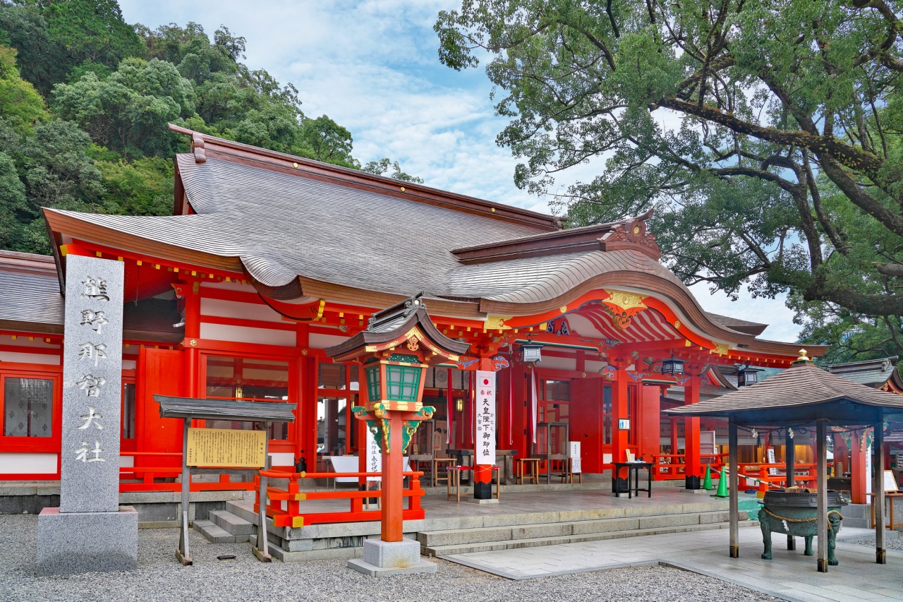 สถานที่ท่องเที่ยววากายามะ_ศาลเจ้าคุมาโนะนาจิไทฉะ