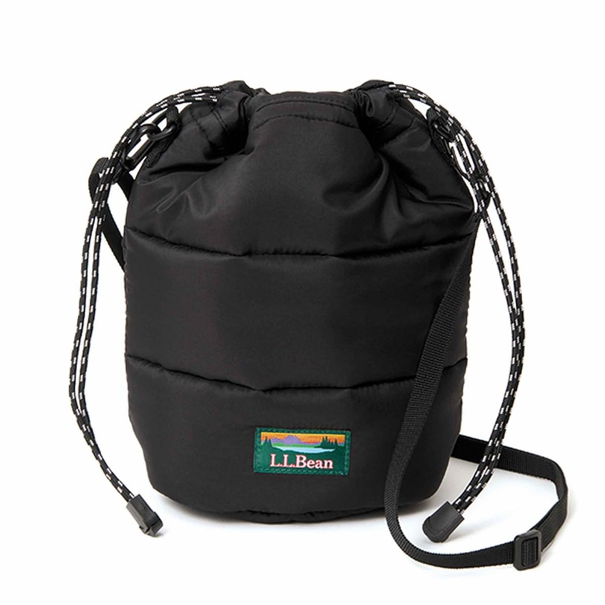 L.L.Bean黑色束口側背包