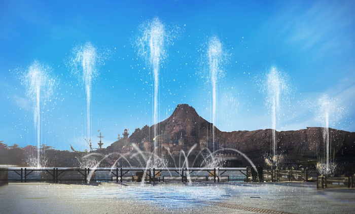 「『淋濕』港灣水花飛」