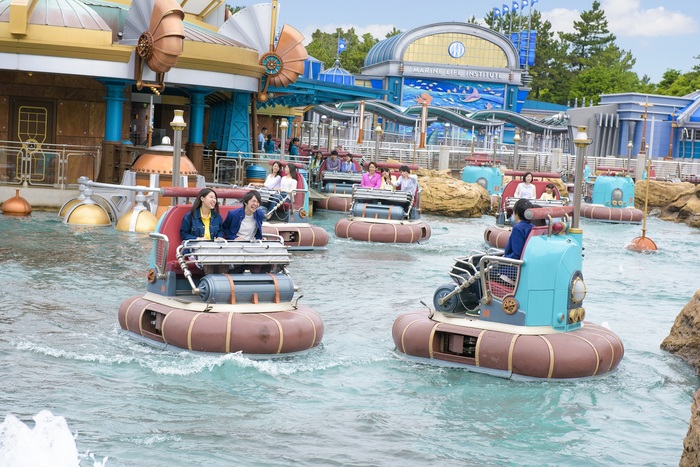 遊樂設施「水上逗趣船『淋濕』版本」