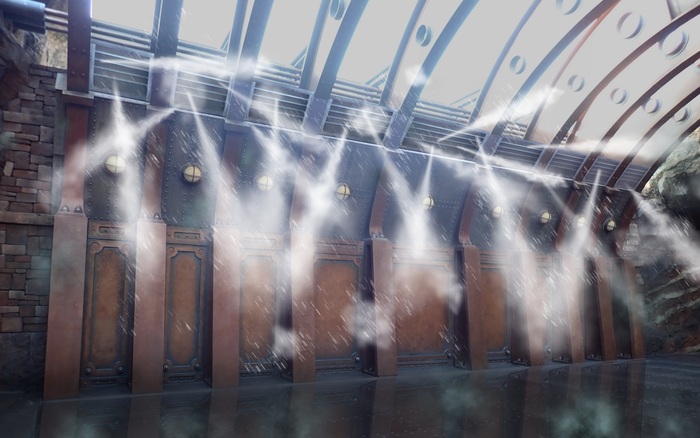 淋濕區（神祕島的通路）