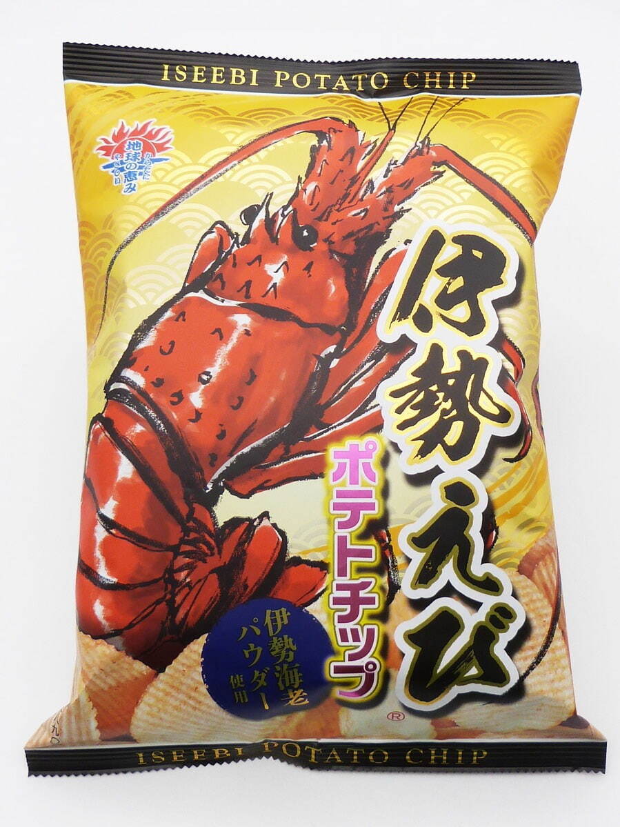 官方推薦必買品項_100種洋芋片_100ポテチ_伊勢龍蝦洋芋片_伊勢えびポテトチップ