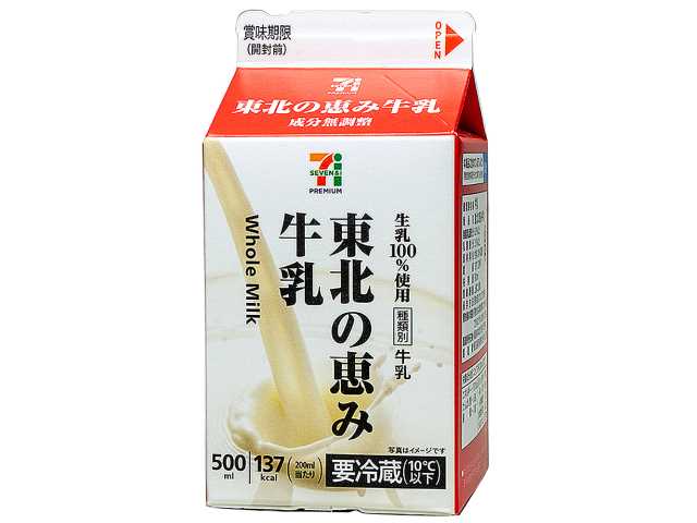 นม 7-Eleven Tohoku no Megumi Gyunyu