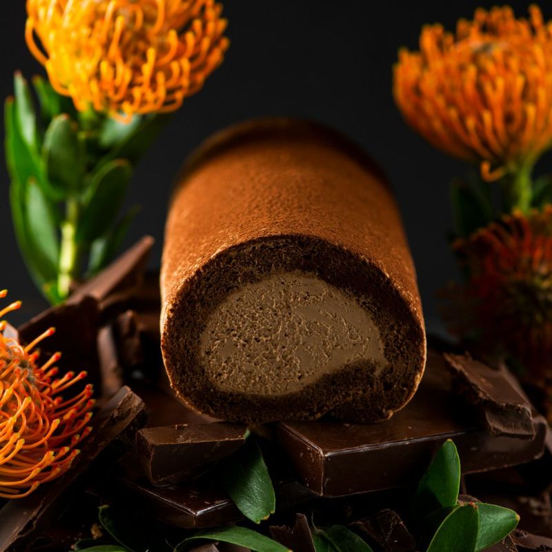 巧克力口味瑞士捲