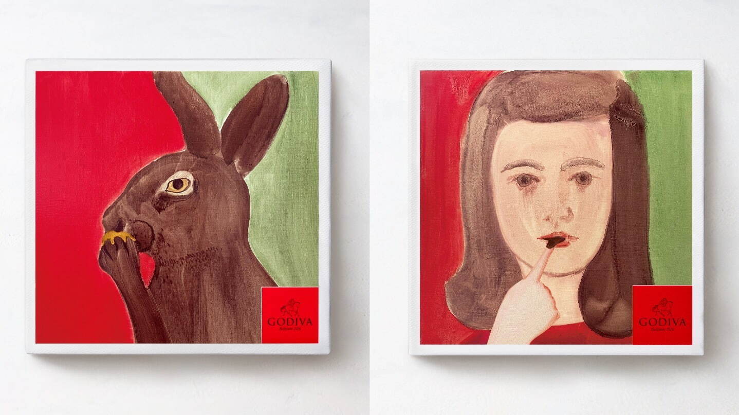 少女與兔子包裝