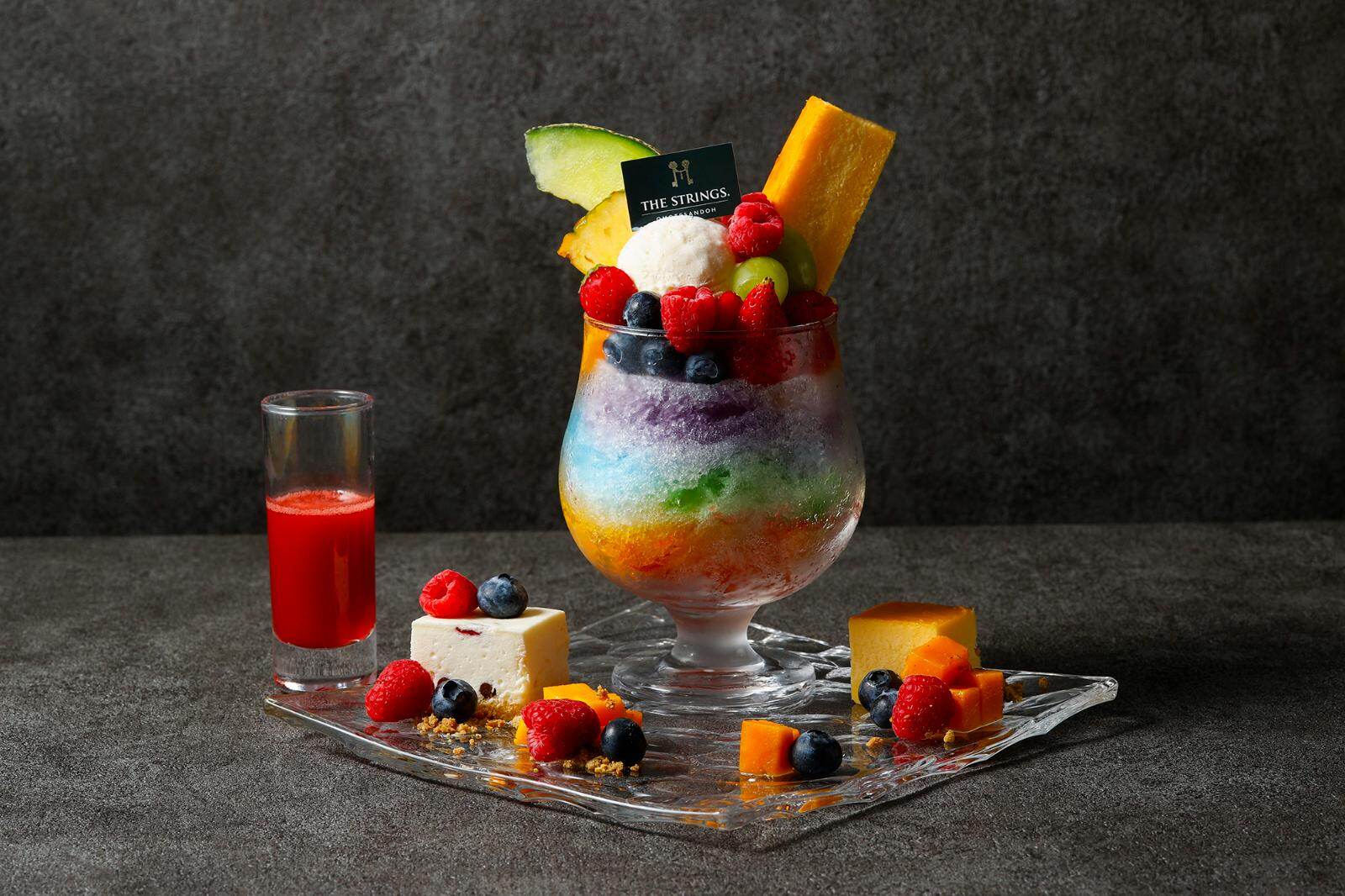 2025年7月_美麗甜點_THE STRINGS 表參道_美國夢彩虹刨冰聖代