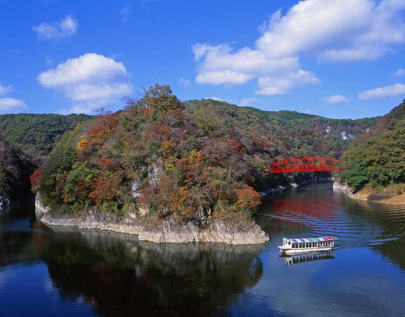 Onbashi natural stone bridge, Taishakukyo