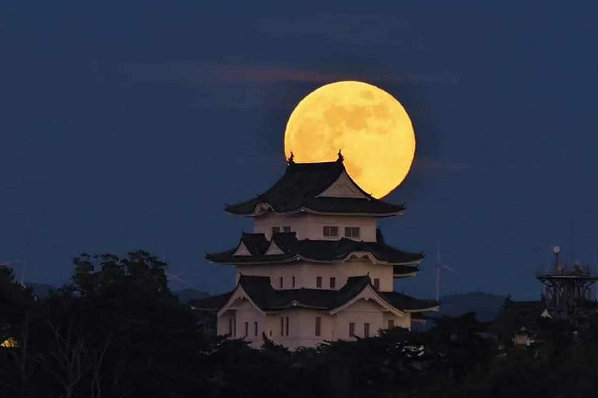 Iga City moon viewing