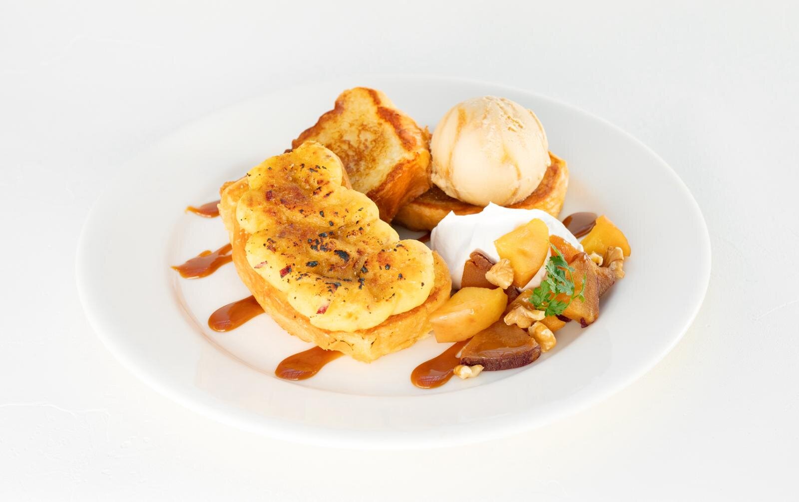 秋季甜點_Toasty's_地瓜與蘋果法式吐司