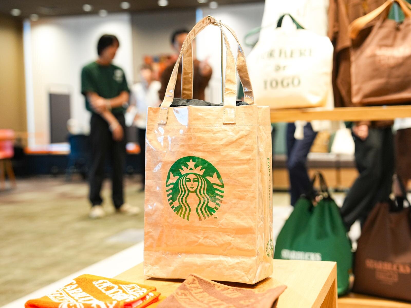 日本星巴克_PVC ショッパートート_PVC 購物托特包