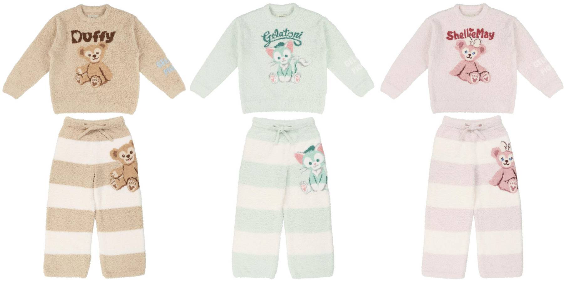 gelato piquex達菲家族第二彈聯名