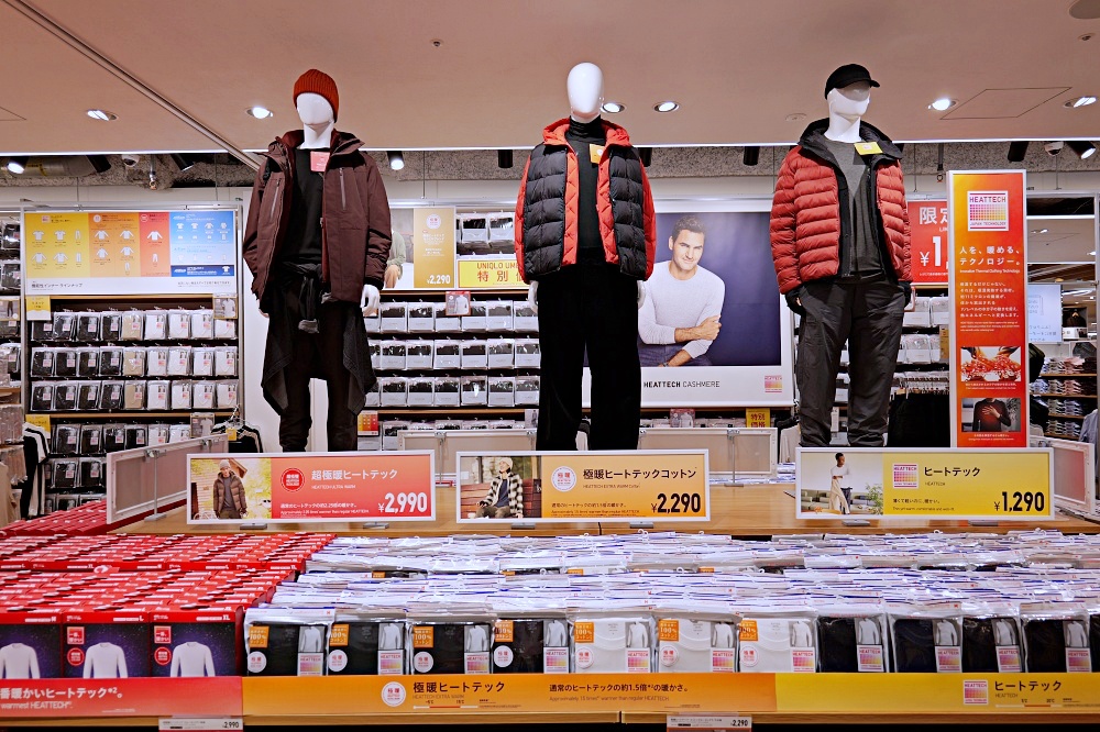 日本_UNIQLO_UMEDA_發熱衣
