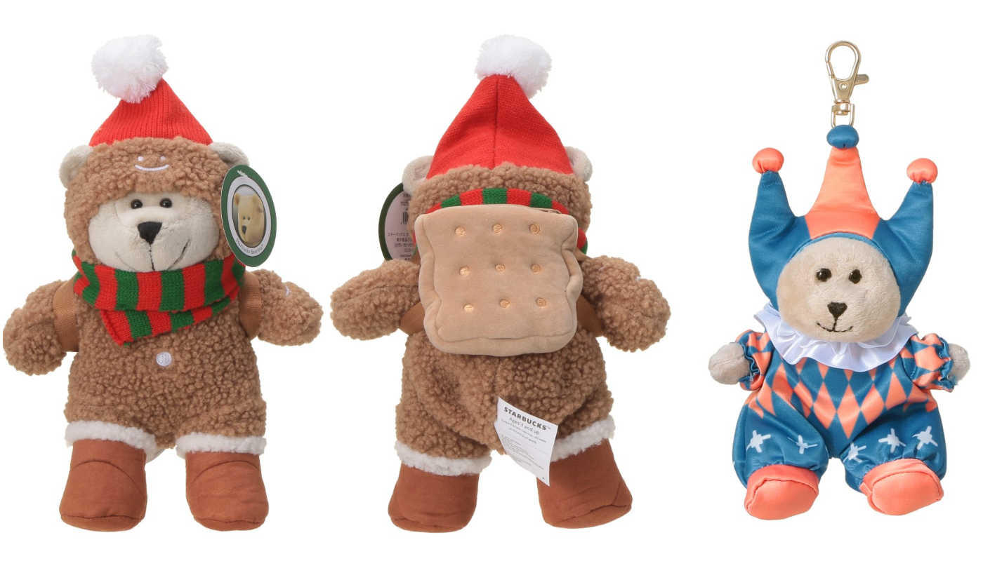 日本星巴克_季節商品_聖誕新商品_Holiday 2024 星巴克熊嘉年華迷你版_Holiday 2025 星巴克熊伴成薑餅人