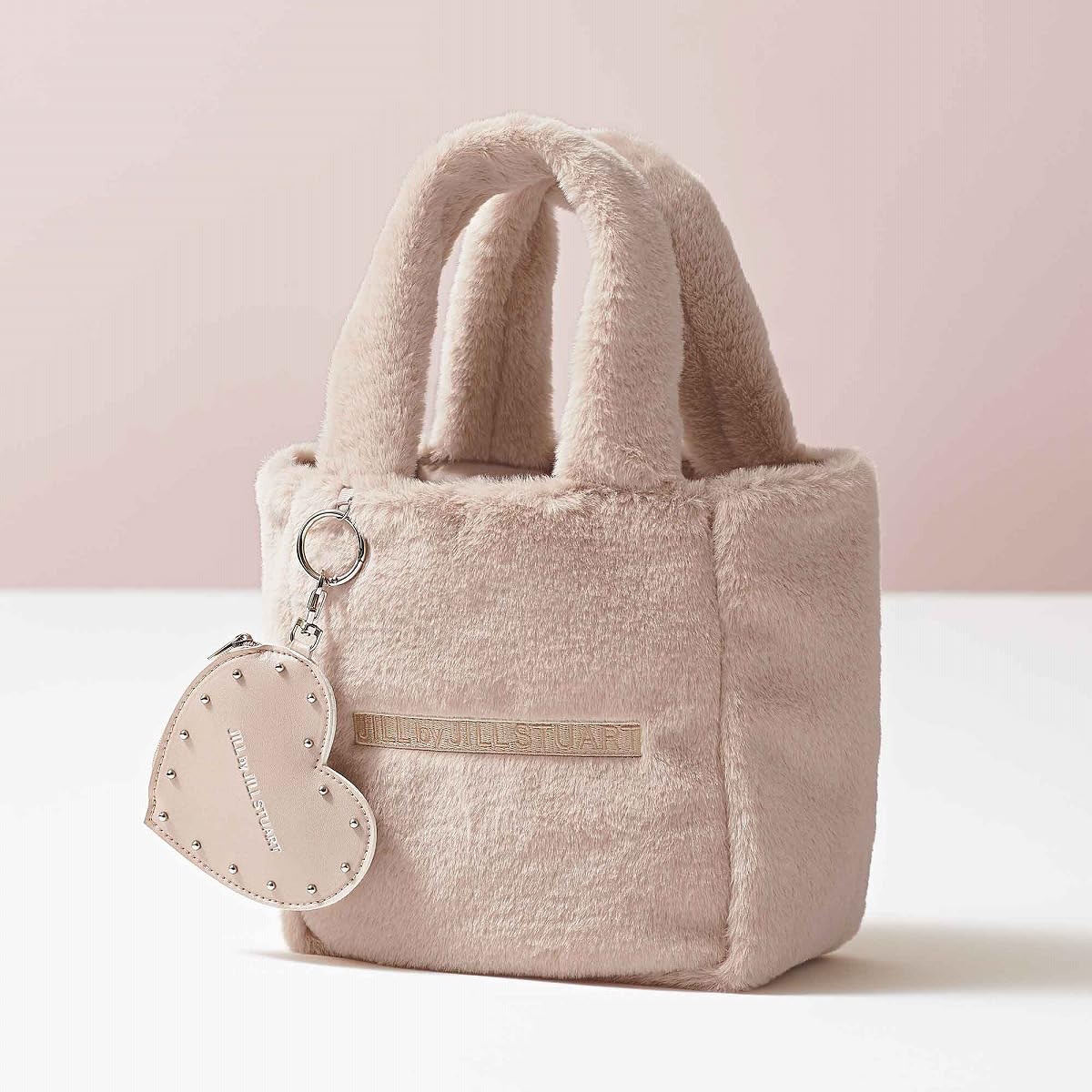 JILL by JILL STUART手提包&爱心造型吊饰