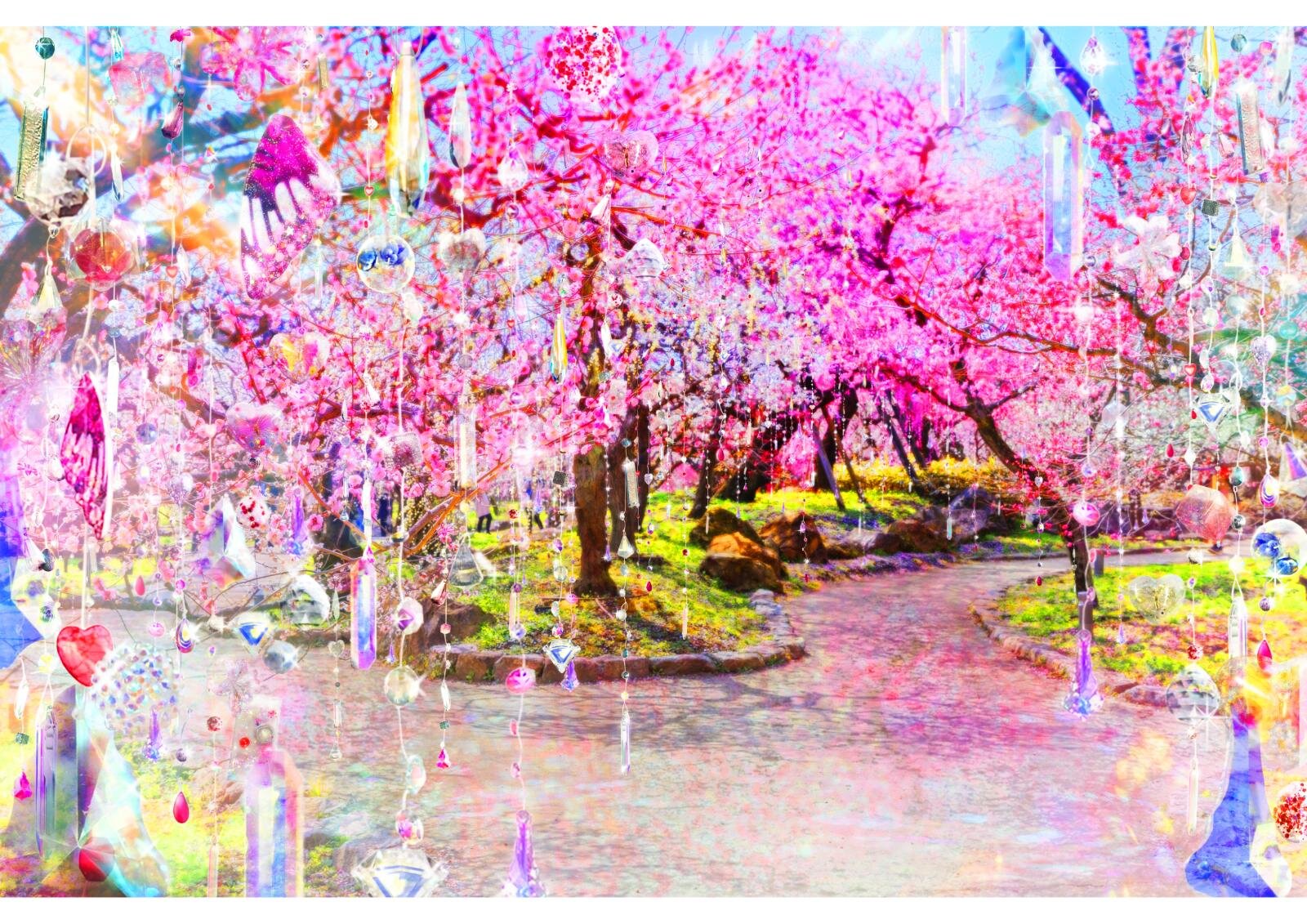 梅苑《光與花之庭》意象圖