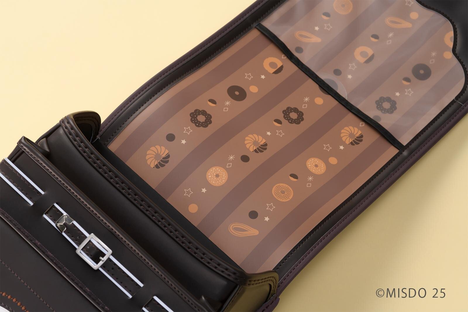 Mister Donut &times; FIT-chan 聯名書包細節特寫