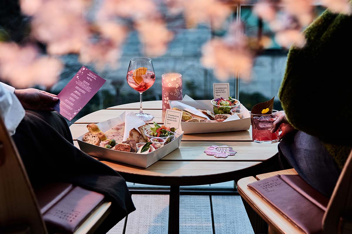 日本星巴克櫻花季_星巴克臻選東京烘焙工坊櫻花季_ROASTERY TOKYO SAKURA Terrace