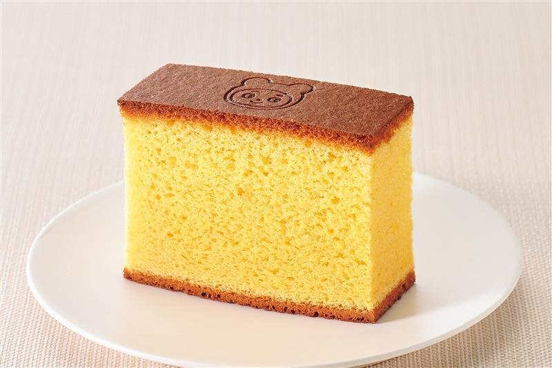 單片販售小熊燒印長崎蛋糕