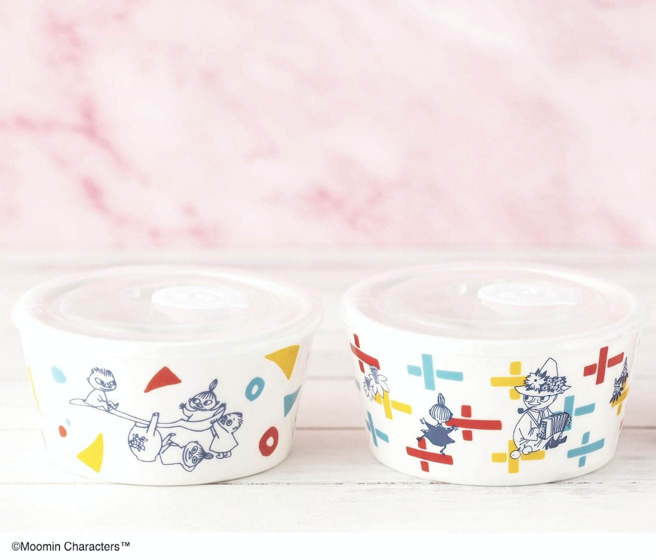 MOOMIN慕敏家族密封瓷碗2入组