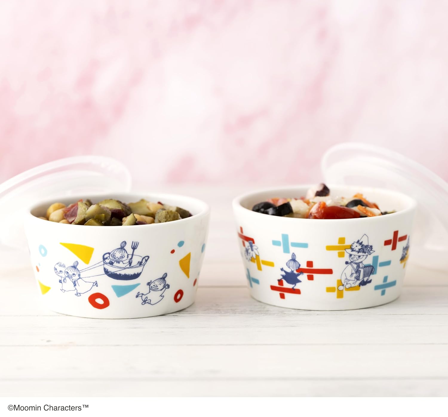 MOOMIN慕敏家族密封瓷碗用法