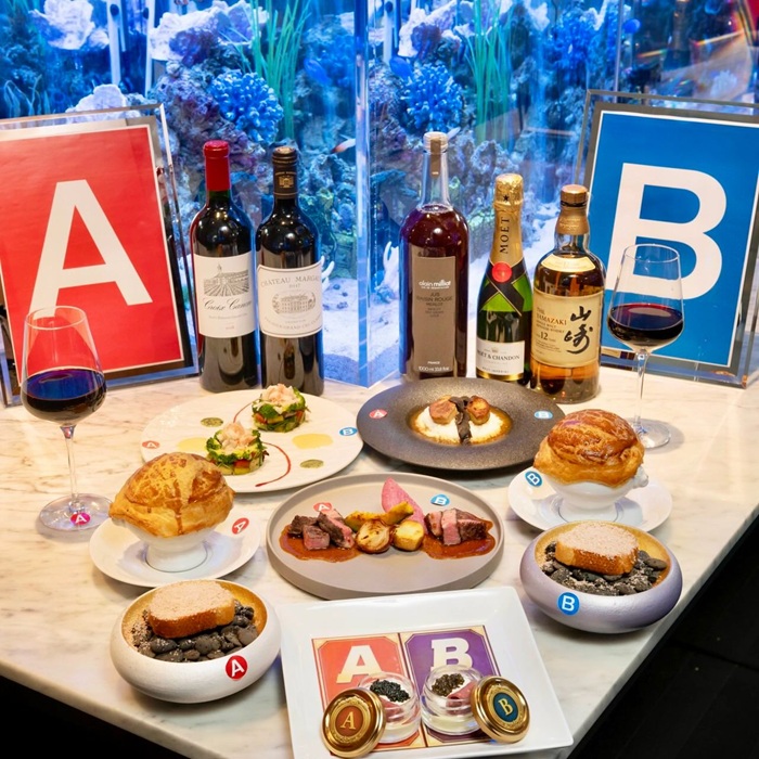 「美食家挑戰套餐」（グルメ格付けディナー）