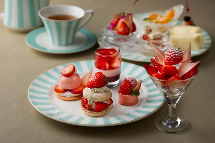 東京車站大飯店「Strawberry Afternoon Tea」