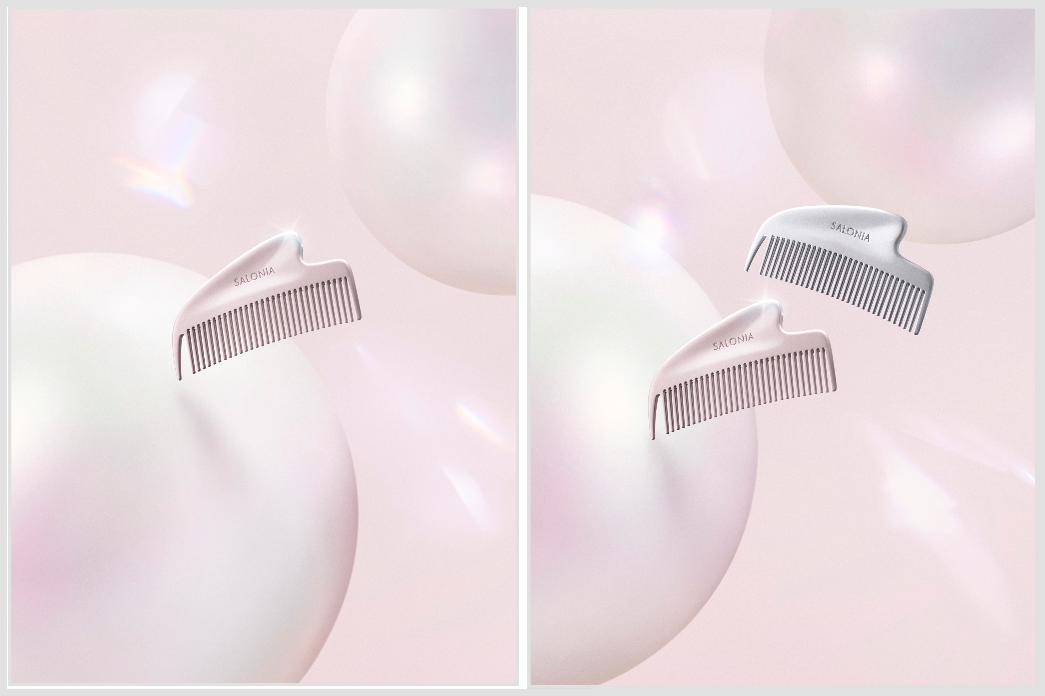 SALONIA光澤刮痧順髮梳 