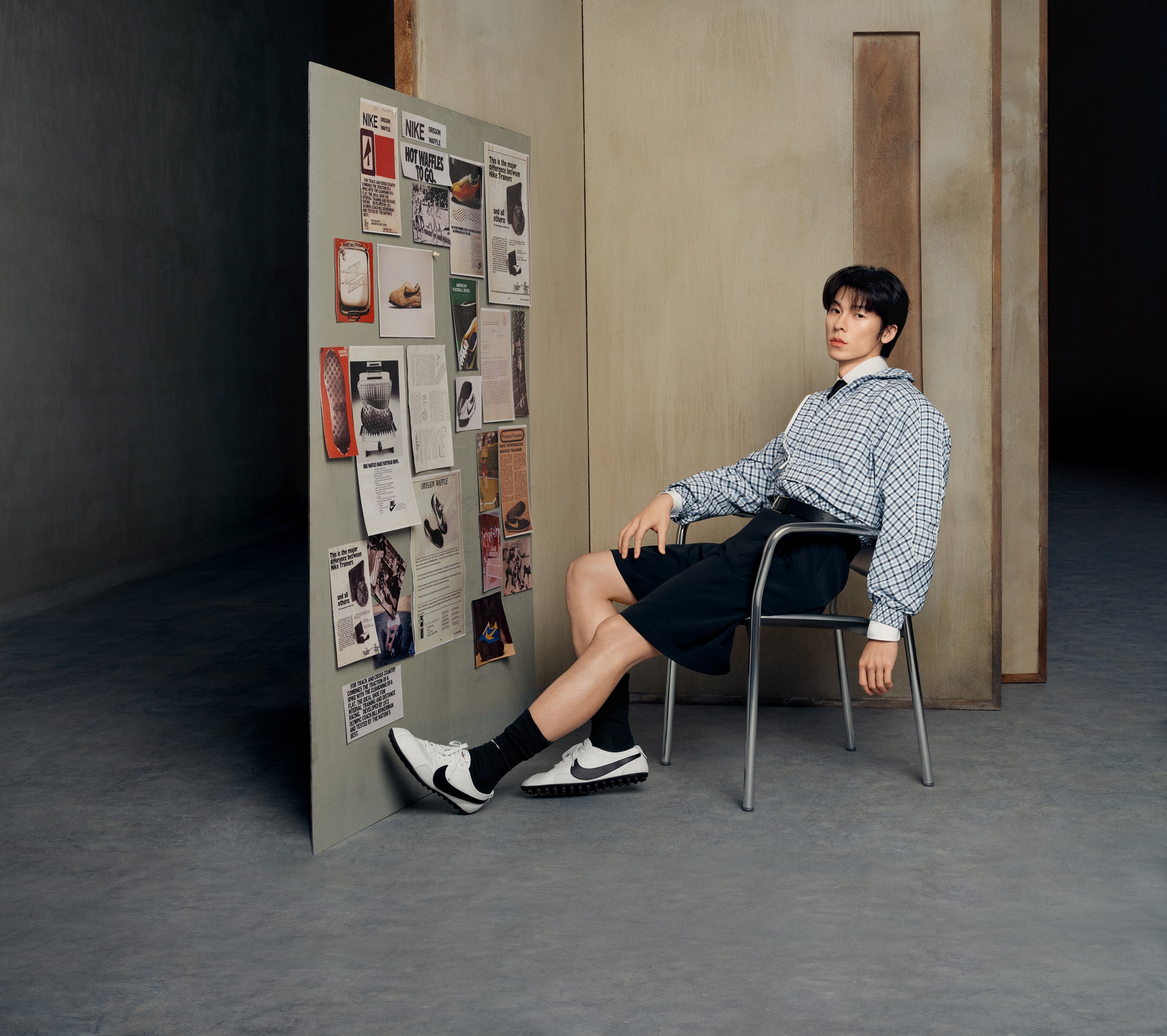 許光漢穿上Nike Moon Shoe，運動、通勤都百搭