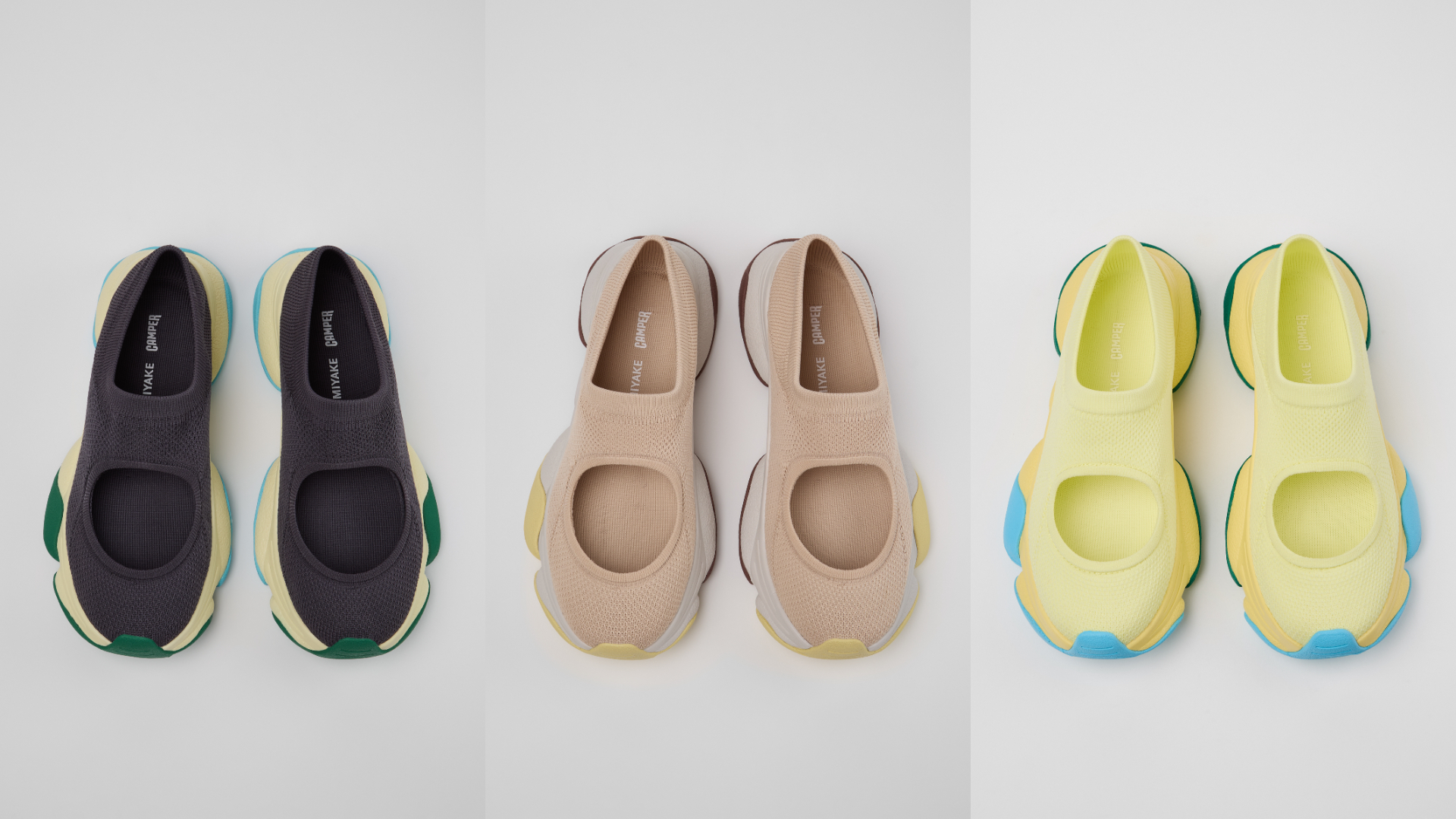 CAMPER &times; ISSEY MIYAKE Karst Finch瑪莉珍鞋