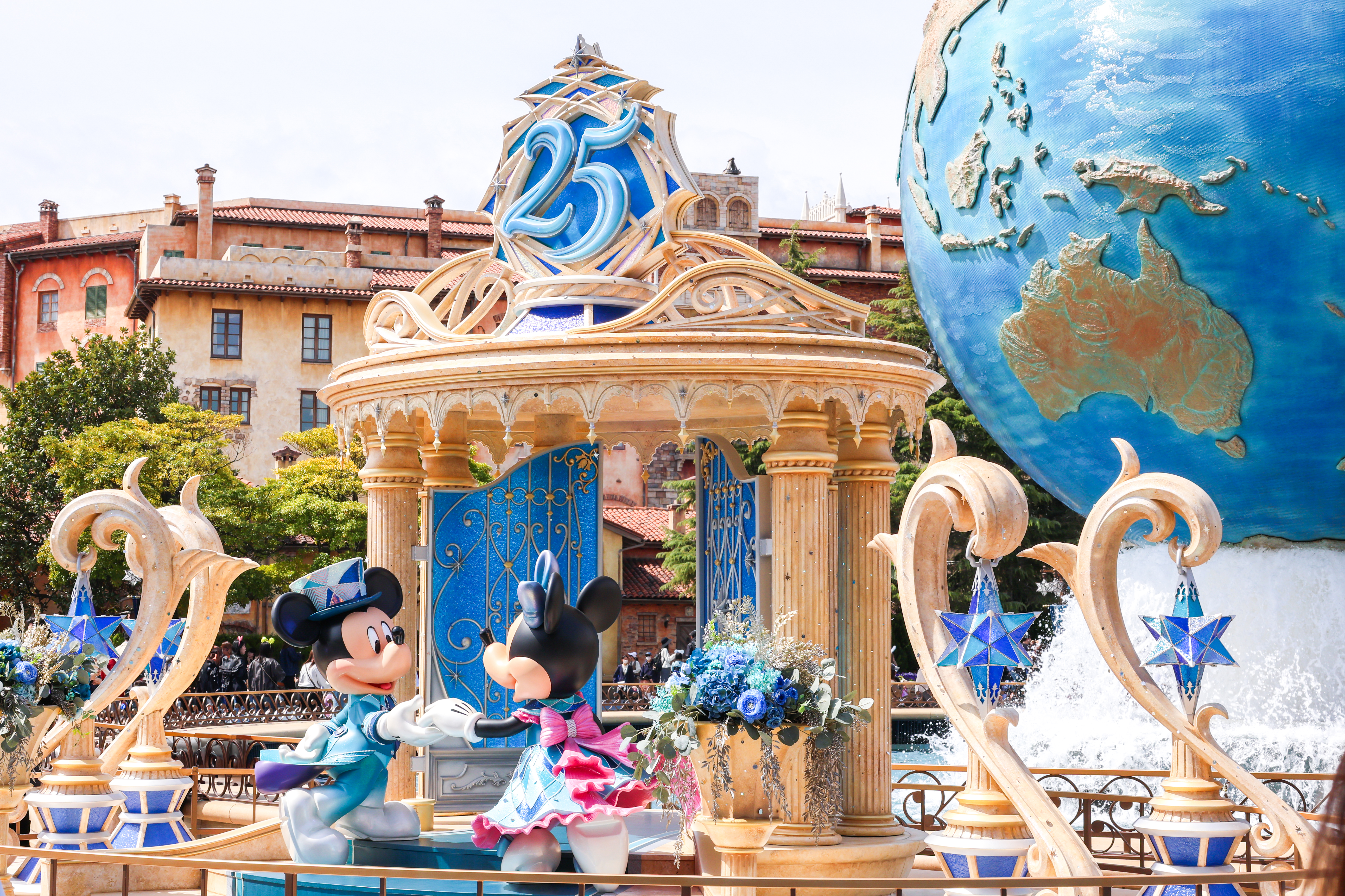 迪士尼25週年裝飾