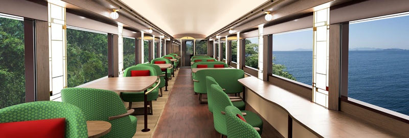 JR四國觀光列車伊予灘物語