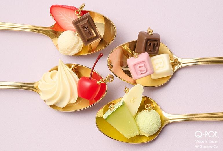 Q-pot. Parlor 水果聖代吊飾系列