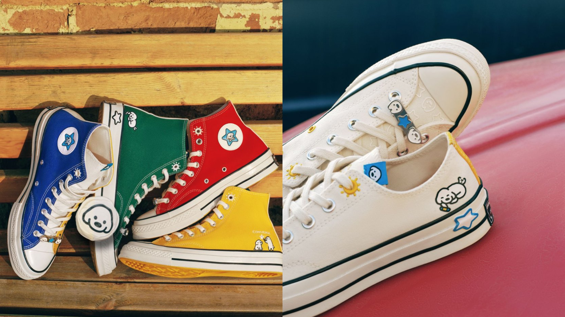 CHUCK 70高筒版、低筒款。