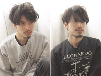 ギャレット 新宿店(Garret)の写真/新宿南口4分★高い接客力でお悩みも伝えやすい◎【新規Men's限定☆カット＋パーマ＋眉カット￥8800】